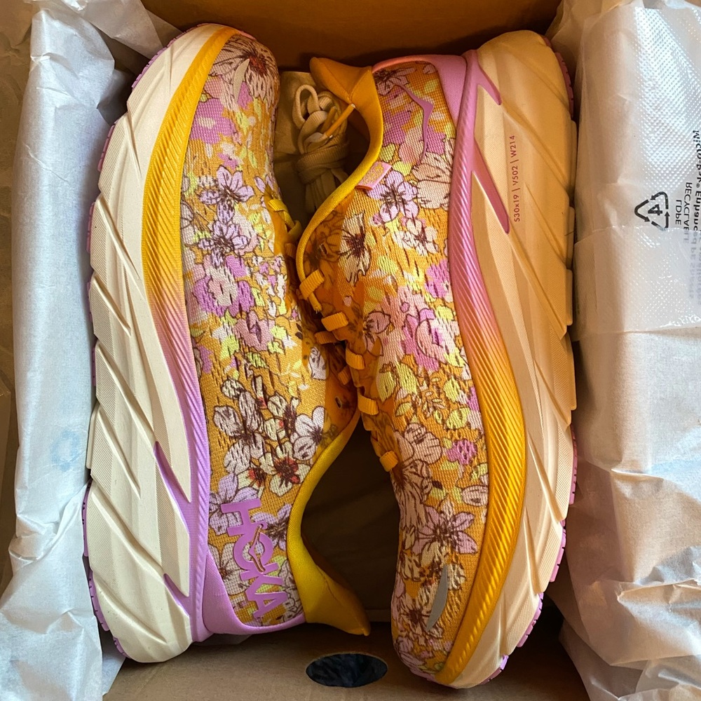Free People x Hoka Clifton 8 Golden Coast